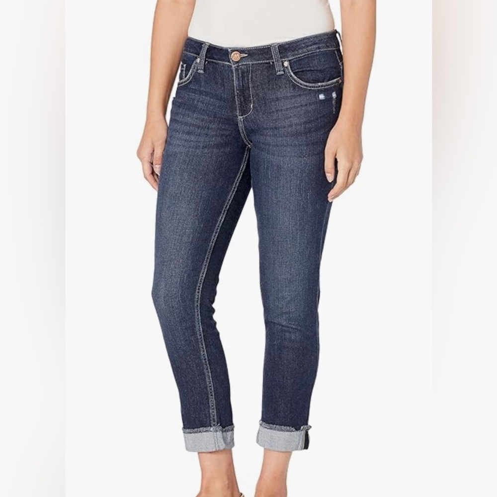 NWT. Lee skinny crop jeans. Size 14